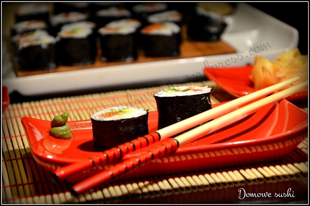 domowe sushi
